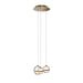 W.A.C. Canada - LED Chandelier - Cyllindra - Aged Brass- Union Lighting Luminaires Decor