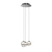 W.A.C. Canada - LED Chandelier - Cyllindra - Black Chrome- Union Lighting Luminaires Decor