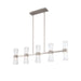 W.A.C. Canada - LED Pendant - Hourglass - Brushed Nickel- Union Lighting Luminaires Decor