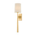 Hudson Valley Canada - One Light Wall Sconce - Bridgeton - Aged Brass- Union Lighting Luminaires Decor