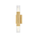 Hudson Valley Canada - Two Light Wall Sconce - Glen Cove - Aged Brass- Union Lighting Luminaires Decor