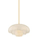 Hudson Valley Canada - One Light Pendant - Auburndale - Aged Brass- Union Lighting Luminaires Decor