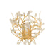 Hudson Valley Canada - One Light Wall Sconce - Maybrook - Vintage Gold Leaf- Union Lighting Luminaires Decor