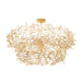 Hudson Valley Canada - Eight Light Chandelier - Maybrook - Vintage Gold Leaf- Union Lighting Luminaires Decor