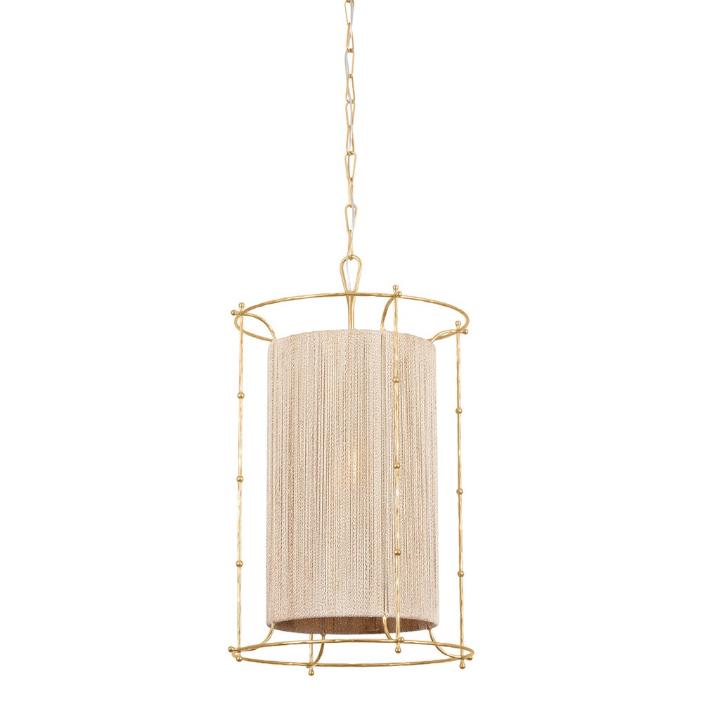 Hudson Valley Canada - One Light Lantern - Jones Point - Vintage Gold Leaf- Union Lighting Luminaires Decor