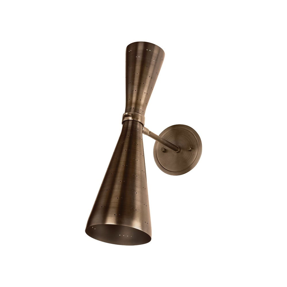 Hudson Valley Canada - Two Light Wall Sconce - Allanton - Historic Bronze- Union Lighting Luminaires Decor
