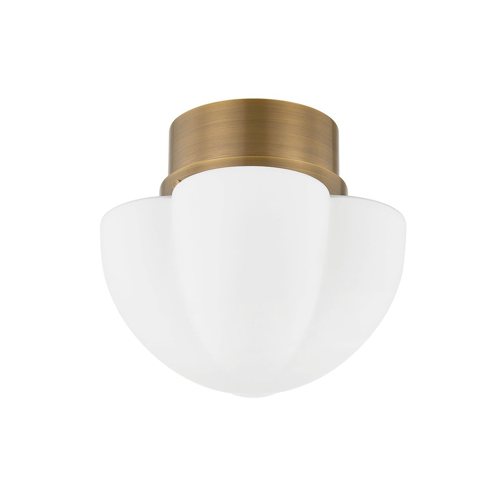 Hudson Valley Canada - One Light Flush Mount - Seabrook - Historic Bronze- Union Lighting Luminaires Decor