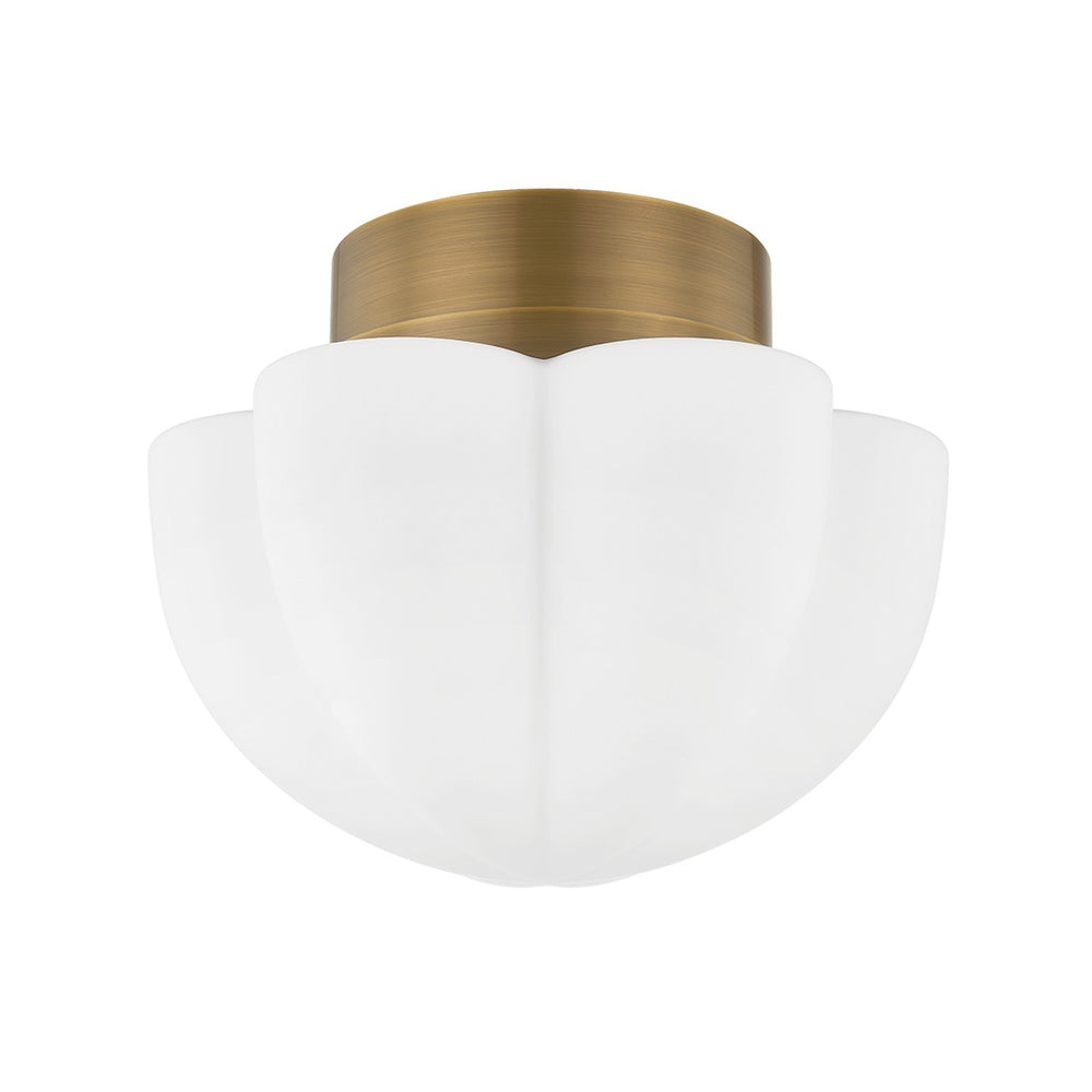 Hudson Valley Canada - One Light Flush Mount - Seabrook - Historic Bronze- Union Lighting Luminaires Decor
