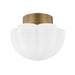 Hudson Valley Canada - One Light Flush Mount - Seabrook - Historic Bronze- Union Lighting Luminaires Decor