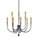 Hudson Valley Canada - Nine Light Chandelier - Adley - Gradient Brass- Union Lighting Luminaires Decor
