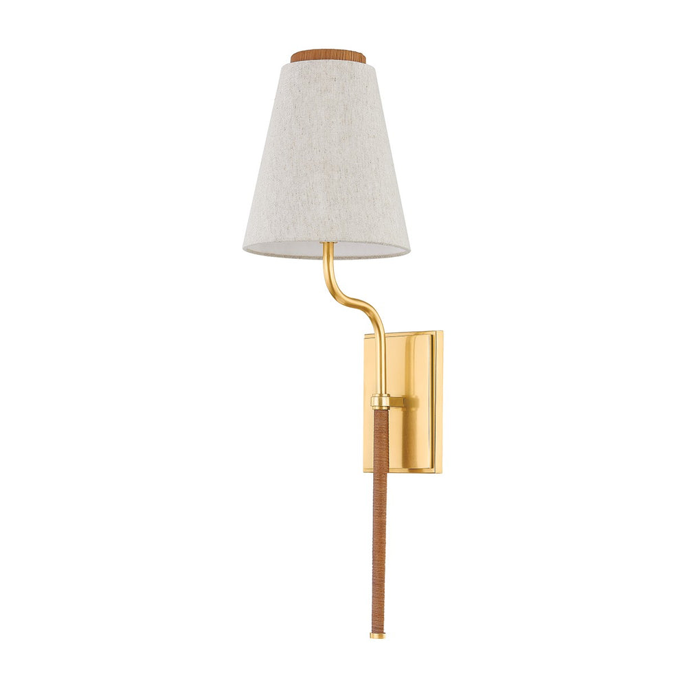 Hudson Valley Canada - One Light Wall Sconce - Sullivan - Aged Brass- Union Lighting Luminaires Decor