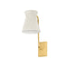 Hudson Valley Canada - One Light Wall Sconce - Hollywood - Aged Brass- Union Lighting Luminaires Decor