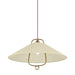 Hudson Valley Canada - One Light Pendant - Pawley - Historic Bronze/Soft Sand- Union Lighting Luminaires Decor