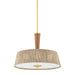 Hudson Valley Canada - Three Light Pendant - George - Aged Brass- Union Lighting Luminaires Decor