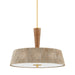 Hudson Valley Canada - Three Light Pendant - George - Aged Brass- Union Lighting Luminaires Decor
