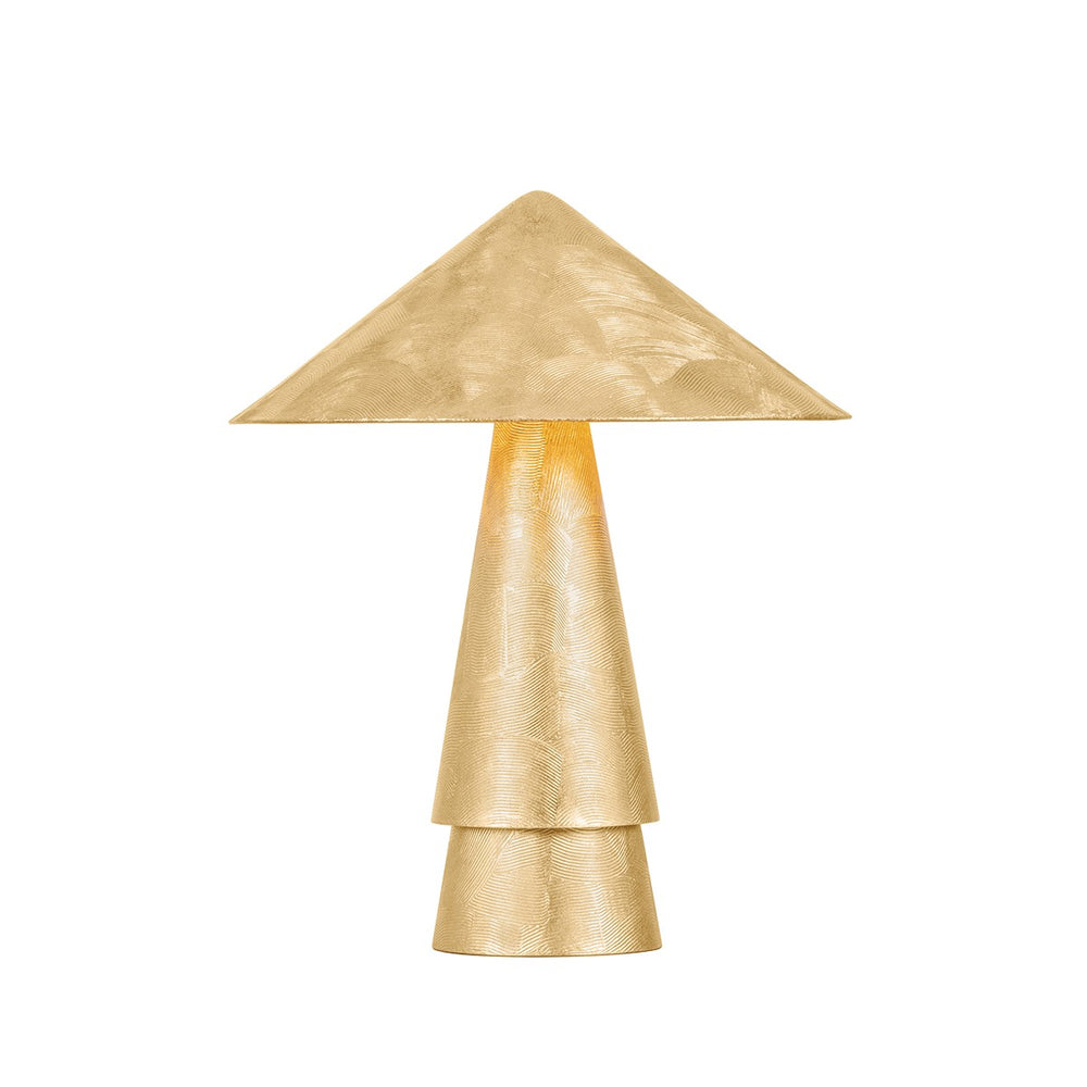Hudson Valley Canada - One Light Table Lamp - Foxton - Vintage Gold Leaf- Union Lighting Luminaires Decor