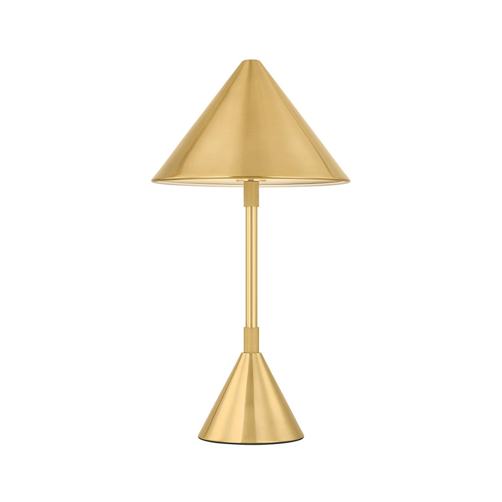 Hudson Valley Canada - LED Table Lamp - Salma - Aged Brass- Union Lighting Luminaires Decor
