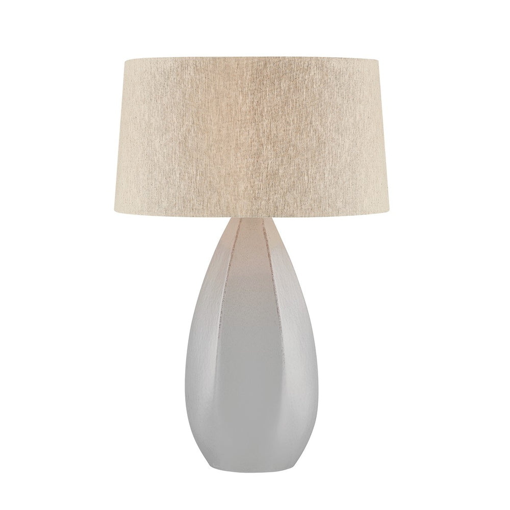 Hudson Valley Canada - One Light Table Lamp - Colwyn - Aged Brass/Ceramic Dove White- Union Lighting Luminaires Decor