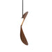Accord Lighting - One Light Pendant - Oyster - Imbuia- Union Lighting Luminaires Decor