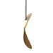 Accord Lighting - One Light Pendant - Oyster - Louro Freijo- Union Lighting Luminaires Decor