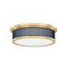 Hudson Valley Canada - LED Flush Mount - Ashdown - Aged Brass/Distressed Bronze- Union Lighting Luminaires Decor