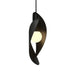 Accord Lighting - One Light Pendant - Oyster - Charcoal- Union Lighting Luminaires Decor