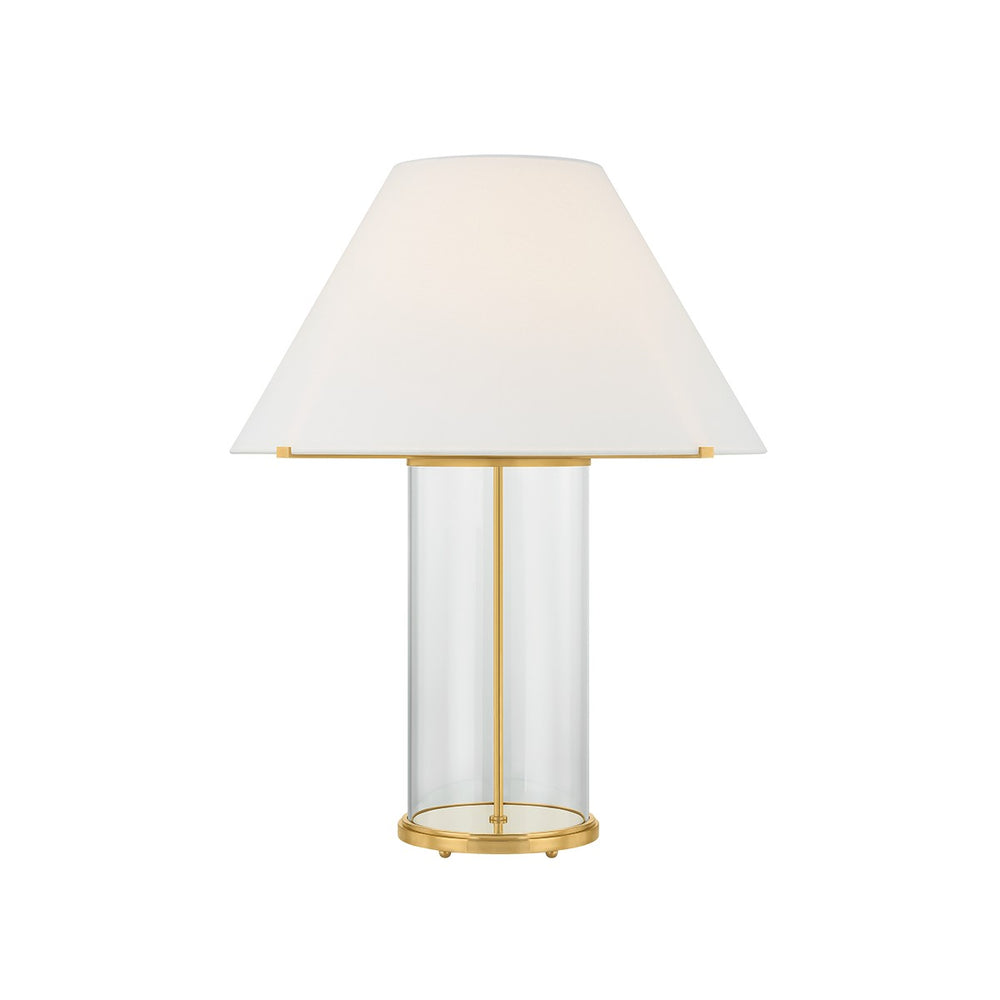 Hudson Valley Canada - One Light Table Lamp - Inglewood - Aged Brass- Union Lighting Luminaires Decor