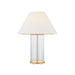 Hudson Valley Canada - One Light Table Lamp - Inglewood - Aged Brass- Union Lighting Luminaires Decor