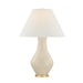 Hudson Valley Canada - One Light Table Lamp - Hanslope - Aged Brass/Ceramic French Muslin- Union Lighting Luminaires Decor