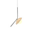 Accord Lighting - One Light Pendant - Oyster - Maple- Union Lighting Luminaires Decor