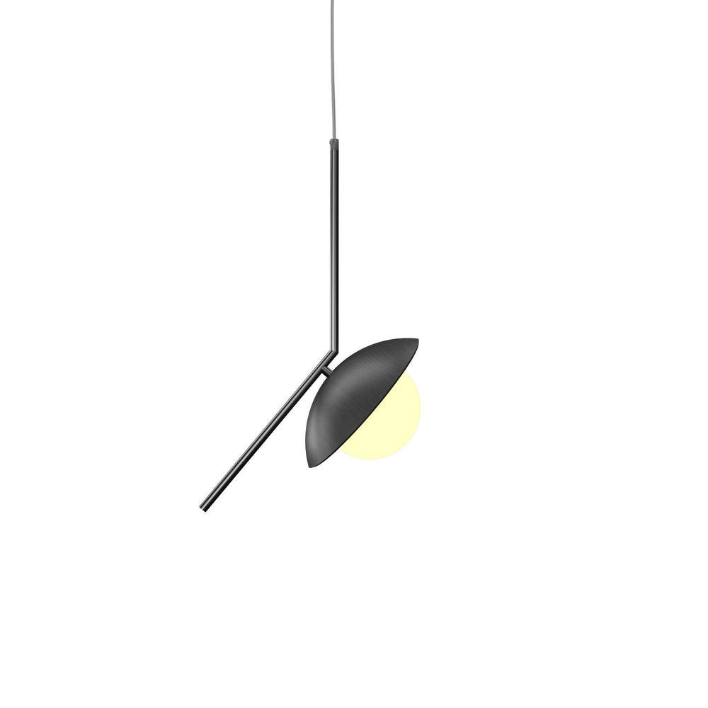 Accord Lighting - One Light Pendant - Oyster - Organic Grey- Union Lighting Luminaires Decor
