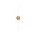 W.A.C. Canada - LED Wall Sconce - Lanky - Aged Brass- Union Lighting Luminaires Decor