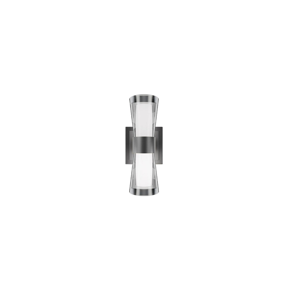 W.A.C. Canada - LED Wall Sconce - Hourglass - Brushed Nickel- Union Lighting Luminaires Decor