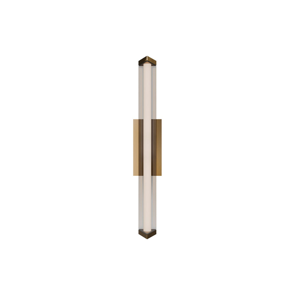 W.A.C. Canada - LED Wall Sconce - Boulevard - Aged Brass- Union Lighting Luminaires Decor