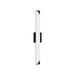 W.A.C. Canada - LED Wall Sconce - Straitaway - Black- Union Lighting Luminaires Decor