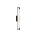 W.A.C. Canada - LED Wall Sconce - Straitaway - Black- Union Lighting Luminaires Decor