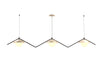 Accord Lighting - Three Light Pendant - Oyster - Organic Cappuccino- Union Lighting Luminaires Decor