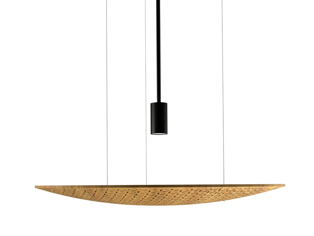 Accord Lighting - One Light Pendant - Harmony - Louro Freijo- Union Lighting Luminaires Decor