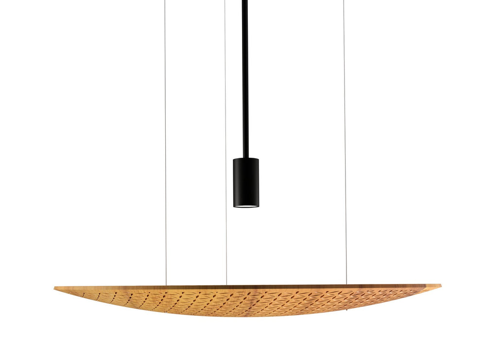 Accord Lighting - One Light Pendant - Harmony - Teak- Union Lighting Luminaires Decor