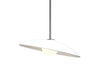 Accord Lighting - One Light Pendant - Oyster - Organic White- Union Lighting Luminaires Decor