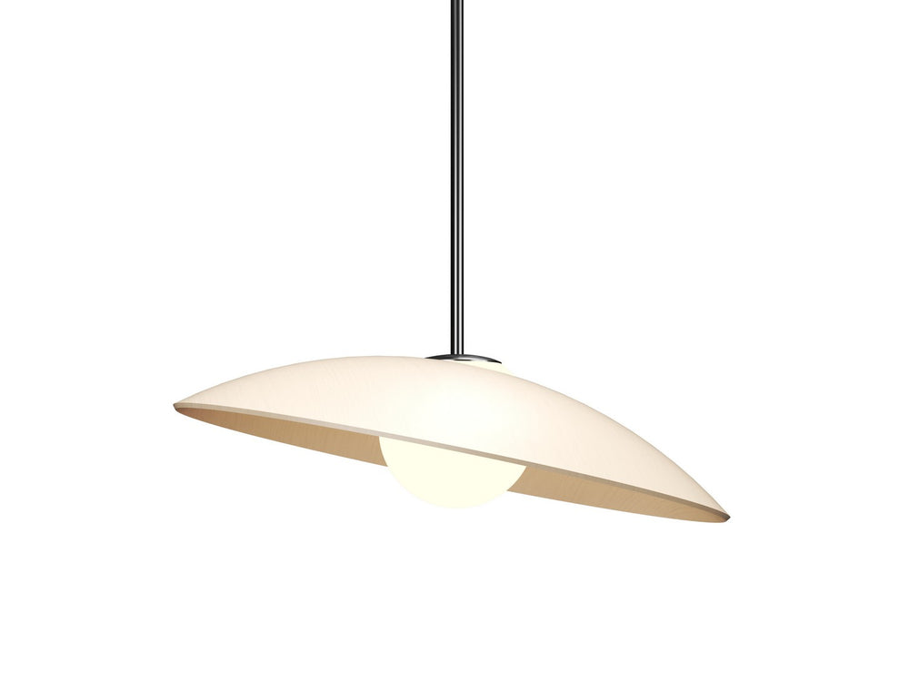 Accord Lighting - One Light Pendant - Oyster - Organic Cappuccino- Union Lighting Luminaires Decor