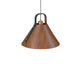 Accord Lighting - One Light Pendant - Strap - Imbuia- Union Lighting Luminaires Decor