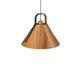 Accord Lighting - One Light Pendant - Strap - Teak- Union Lighting Luminaires Decor