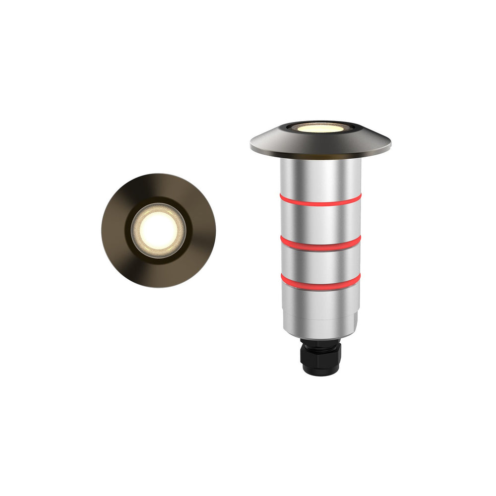 W.A.C. Canada - LED Inground Indicator Light - Indicator - Bronze Stainless Steel- Union Lighting Luminaires Decor