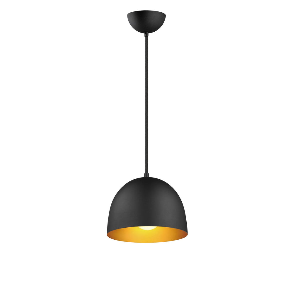 Maxim - One Light Pendant - Tova - Black / Gold- Union Lighting Luminaires Decor