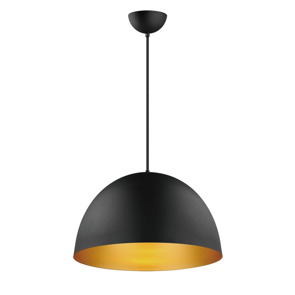 Maxim - One Light Pendant - Tova - Black / Gold- Union Lighting Luminaires Decor
