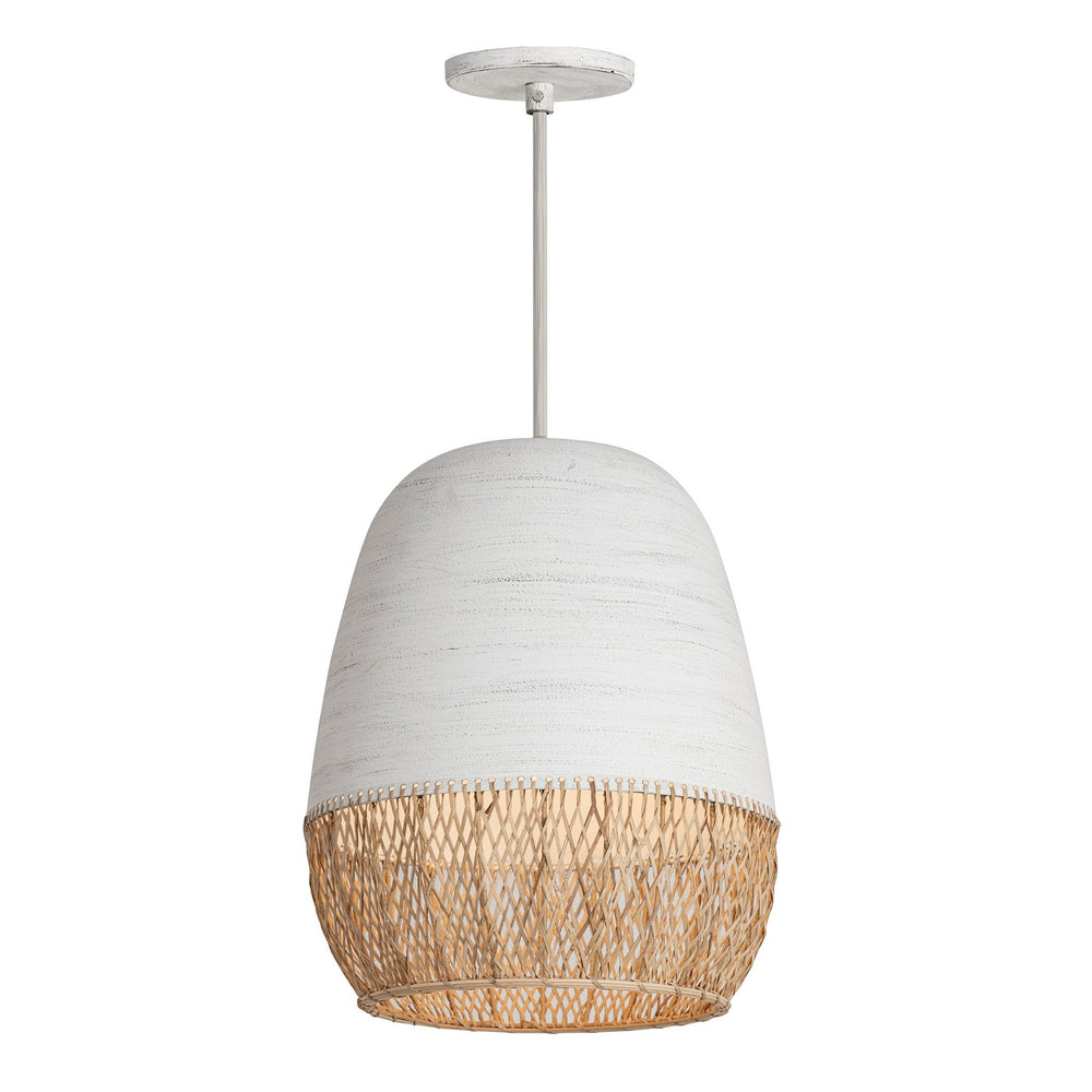 Maxim - One Light Pendant - Tamba - Ivory- Union Lighting Luminaires Decor