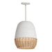 Maxim - One Light Pendant - Tamba - Ivory- Union Lighting Luminaires Decor