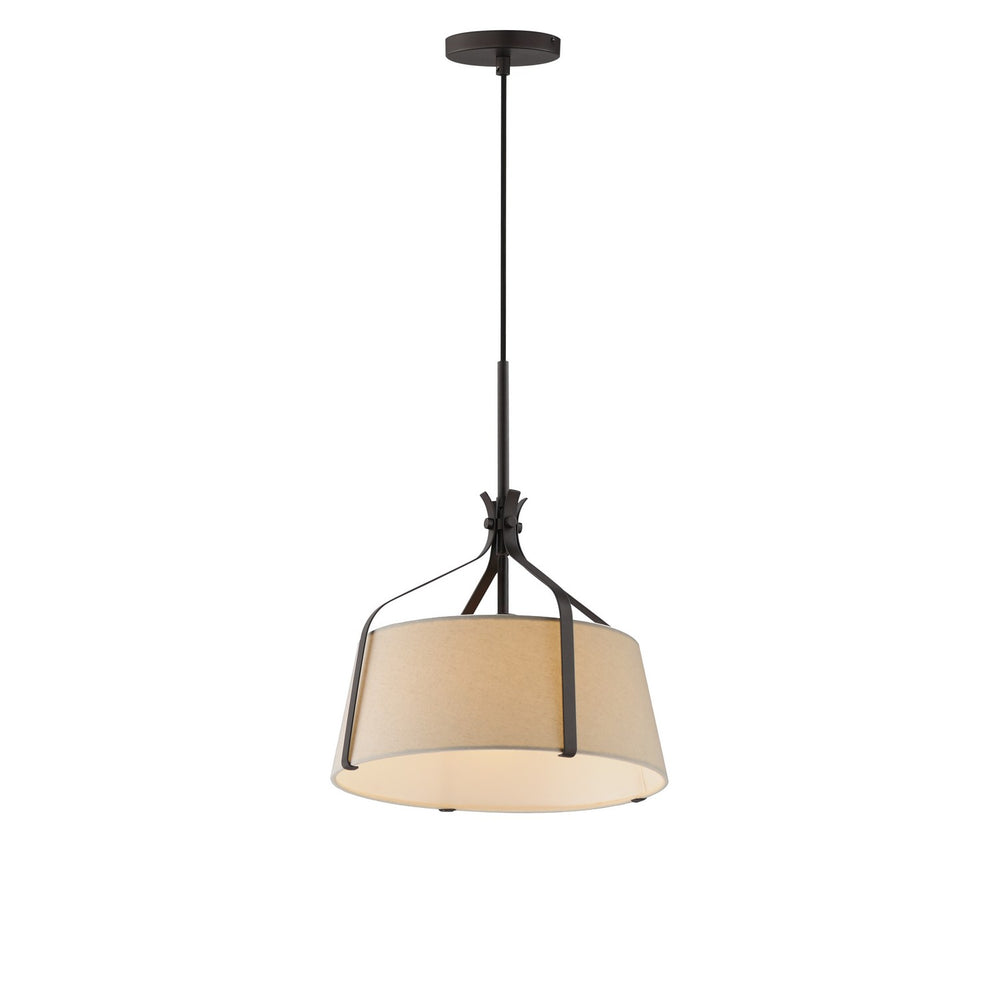 Maxim - One Light Pendant - Bandera - Dark Bronze- Union Lighting Luminaires Decor