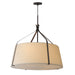 Maxim - Four Light Pendant - Bandera - Dark Bronze- Union Lighting Luminaires Decor